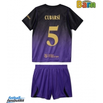 Barcelona Pau Cubarsi #5 Bortedraktsett Barn 2026-27 Kortermet (+ Korte bukser)